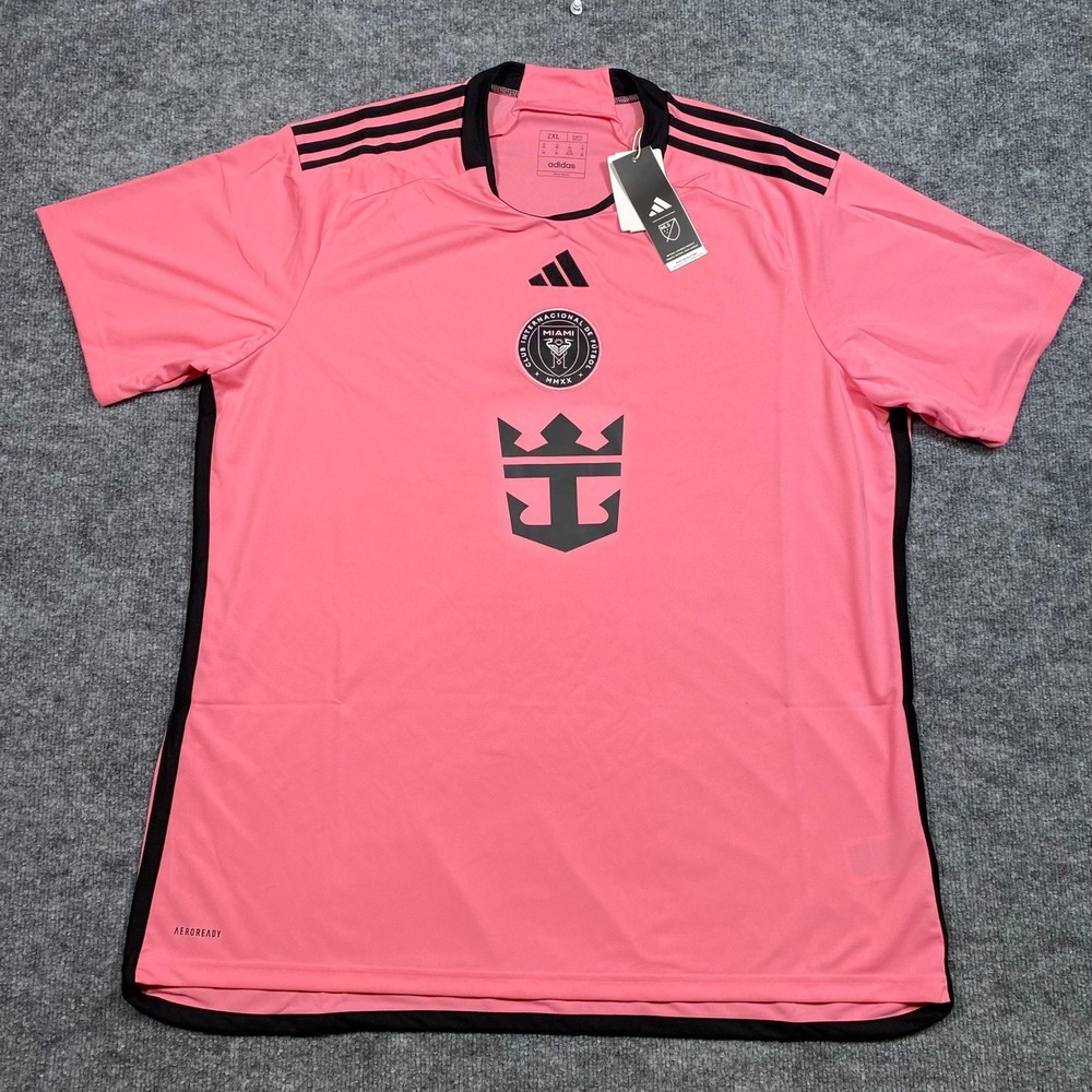 Adidas Inter Miami CF 2024 Home Jersey Mens 2XL Pink MLS IU0190 New